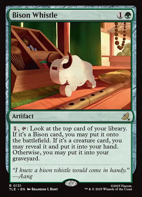 Bison Whistle (Foil) - TLE - 131