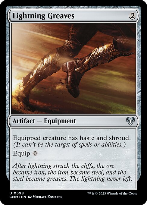 Lightning Greaves - CMM - 398