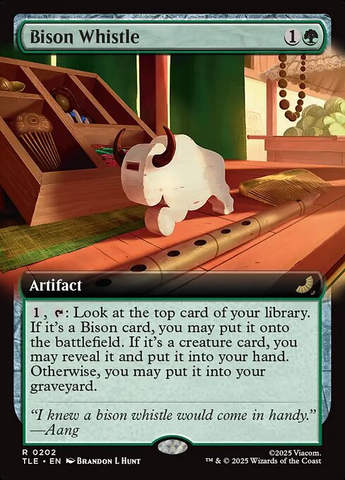 Bison Whistle (Extended Art) (Foil) - TLE - 202