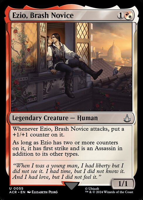 Ezio, Brash Novice (Foil) - ACR - 55