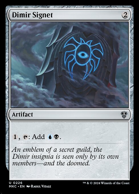 Dimir Signet - MKC - 226