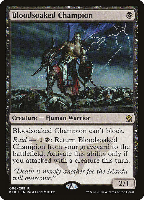 Bloodsoaked Champion - KTK - 66