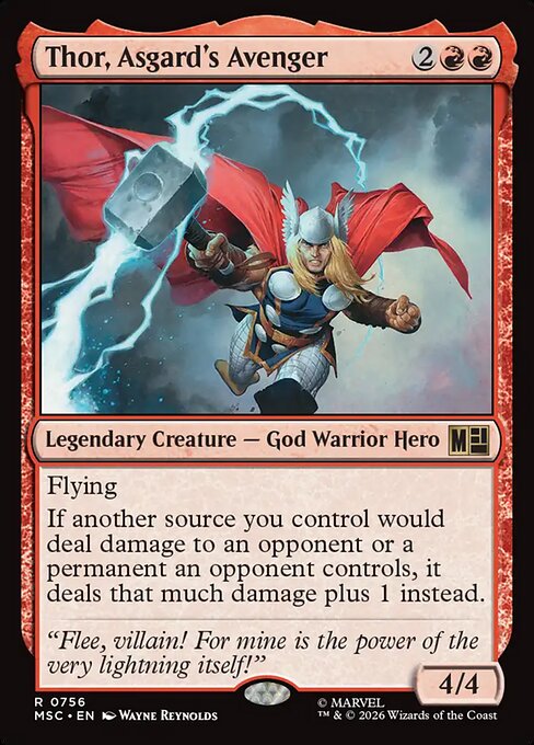 Thor, Asgard's Avenger - MSC - 756