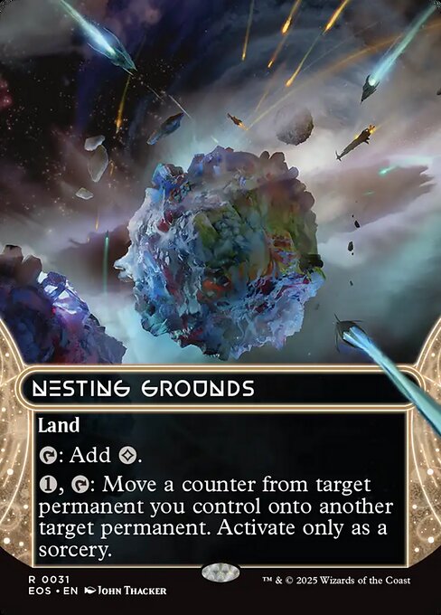 Nesting Grounds (0031) (Borderless) (Foil) - EOS - 31