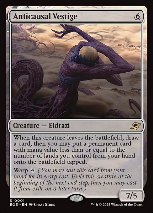 Anticausal Vestige (Foil) - EOE - 1