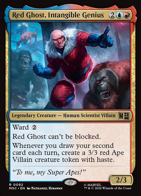 Red Ghost, Intangible Genius - MSC - 92