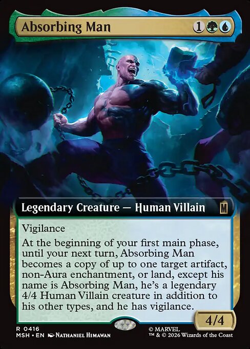 Absorbing Man (Extended Art) (Foil) - MSH - 416