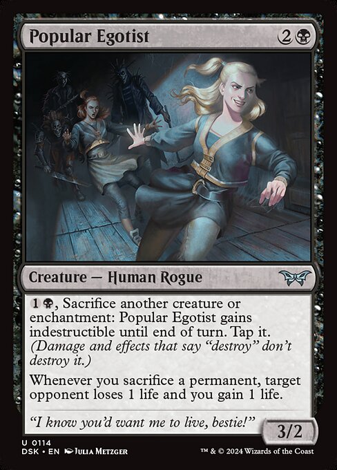 Popular Egotist - DSK - 114