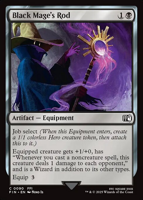Black Mage's Rod (Foil) - FIN - 90