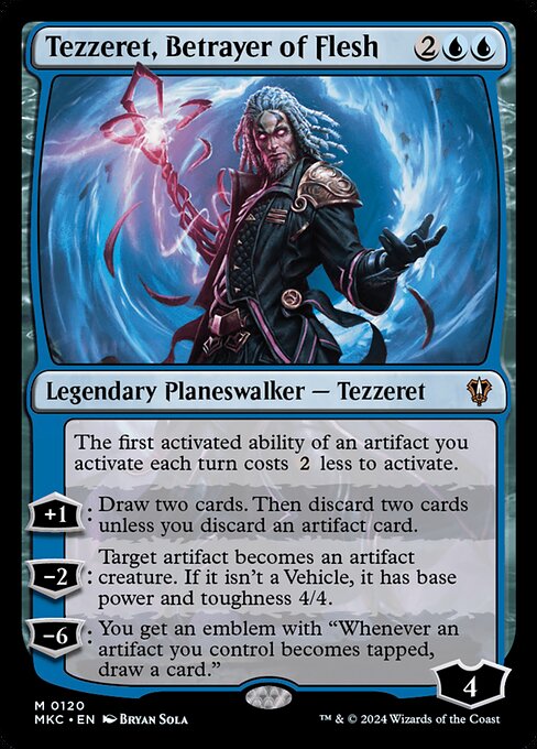 Tezzeret, Betrayer of Flesh - MKC - 120