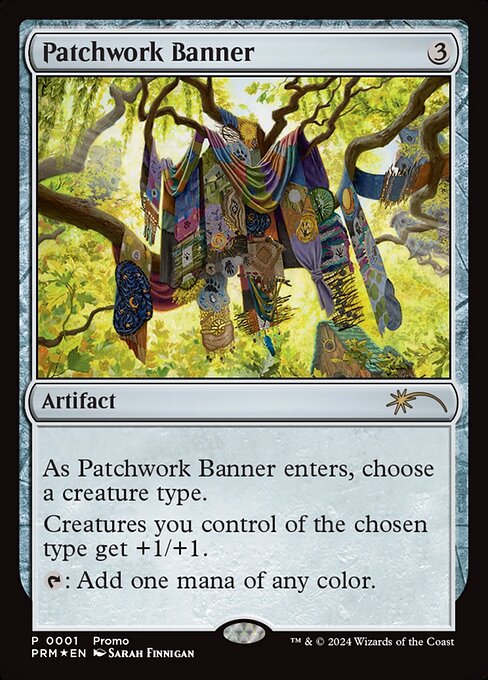 Patchwork Banner (Foil) - PMEI - 2024-7