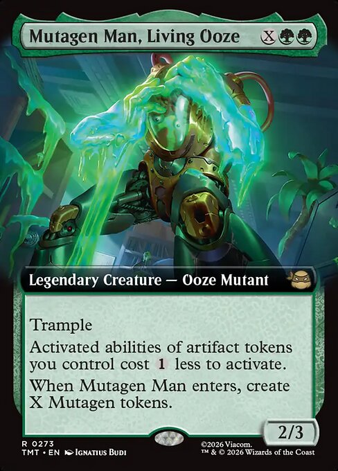 Mutagen Man, Living Ooze (Extended Art) - TMT - 273