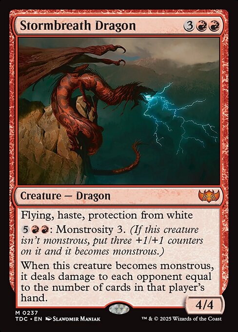 Stormbreath Dragon - TDC - 237