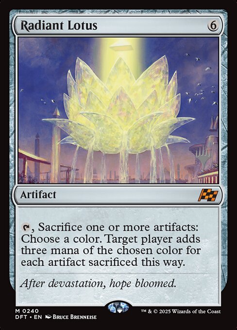Radiant Lotus (Foil) - PDFT - 240p