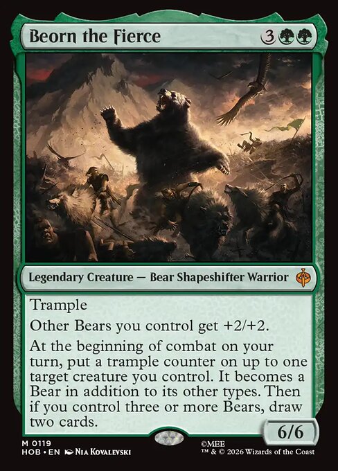 Beorn the Fierce - HOB - 119