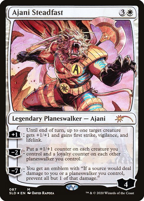 Ajani Steadfast (Foil) - SLD - 87