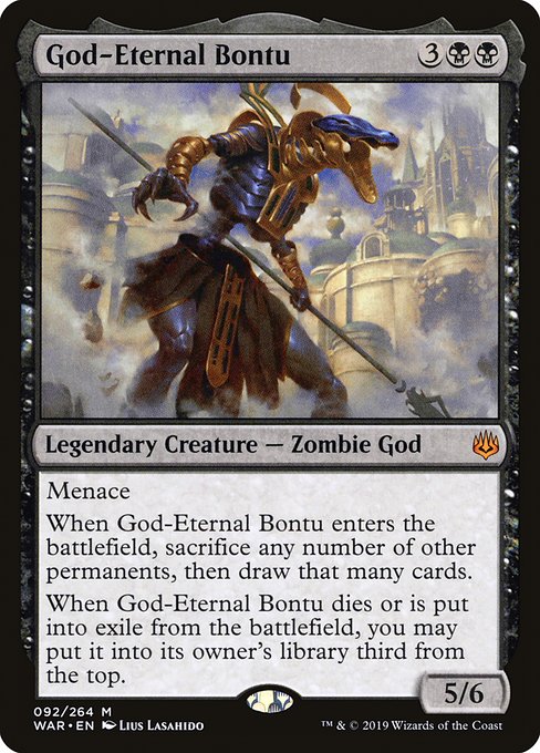 God-Eternal Bontu - WAR - 92