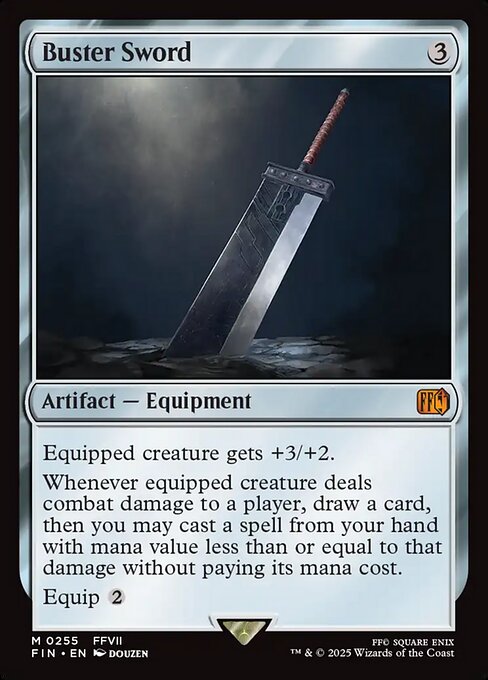 Buster Sword - FIN - 255