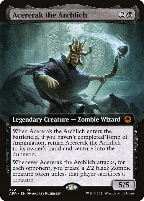 Acererak the Archlich (Extended Art) - AFR - 372