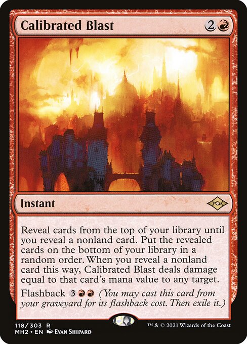 Calibrated Blast (Foil) - MH2 - 118