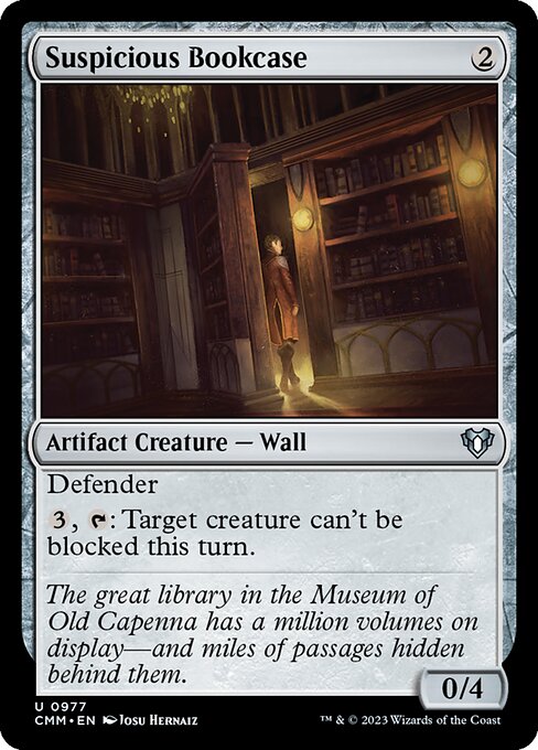 Suspicious Bookcase - CMM - 977