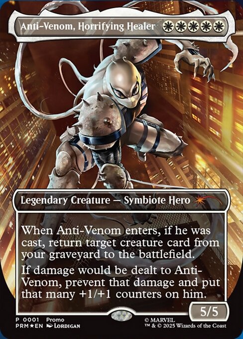 Anti-Venom, Horrifying Healer (Borderless) (Foil) - LMAR - 1