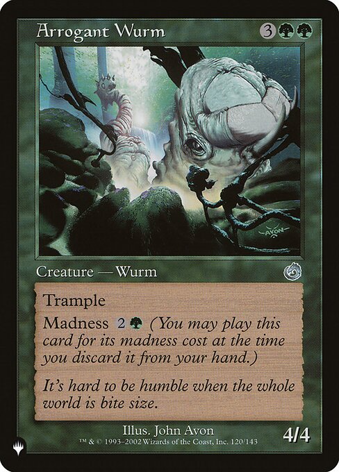 Arrogant Wurm - PLST - TOR-120