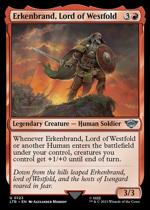 Erkenbrand, Lord of Westfold - LTR - 123