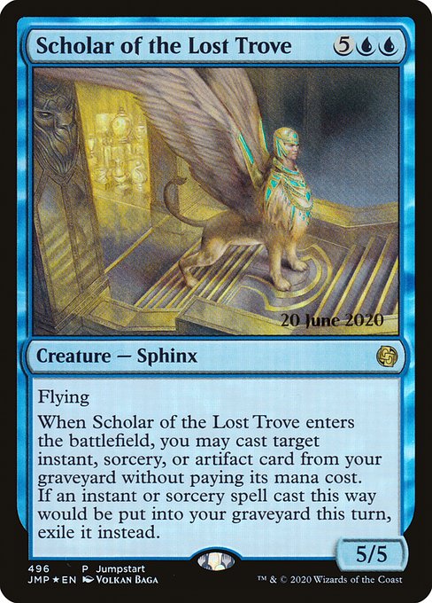 Scholar of the Lost Trove (Foil) - JMP - 496