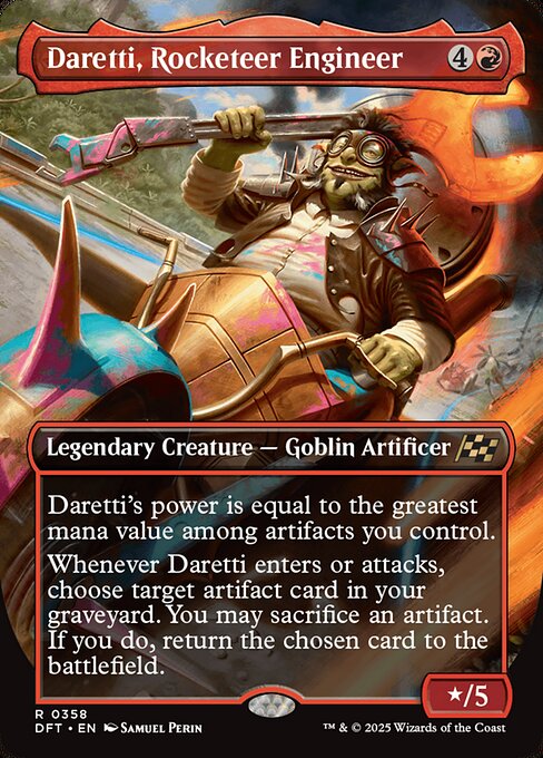 Daretti, Rocketeer Engineer (Borderless) - DFT - 358