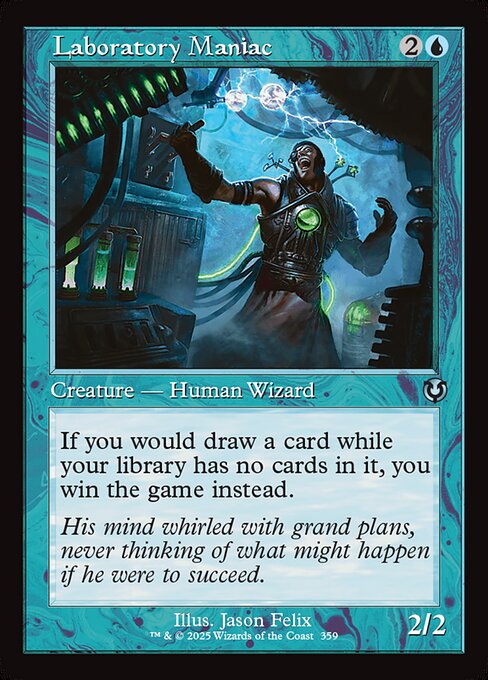 Laboratory Maniac (Retro Frame) - INR - 359