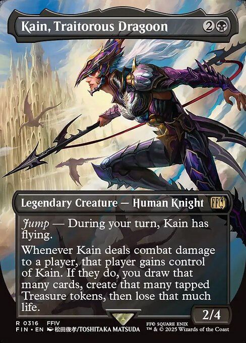 Kain, Traitorous Dragoon (Borderless) - FIN - 316