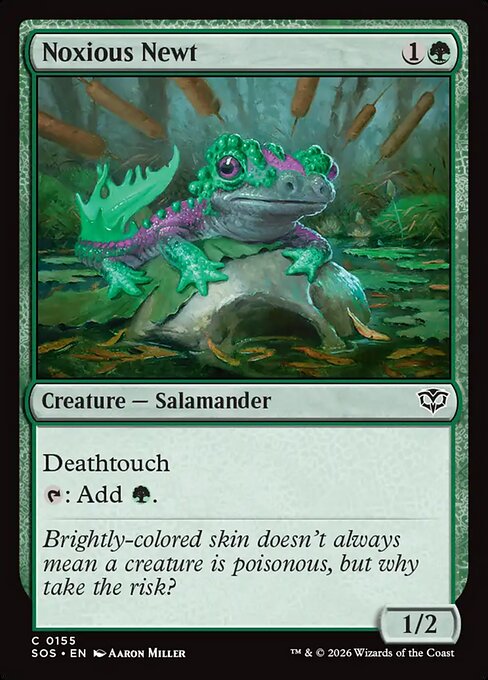 Noxious Newt - SOS - 155