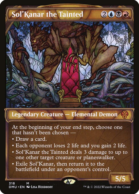 Sol'Kanar the Tainted (Showcase) - DMU - 318