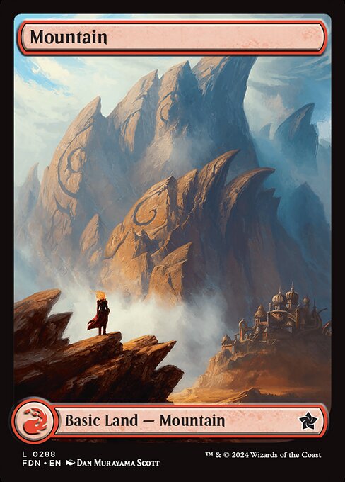 Mountain (0288) (Foil) - FDN - 288