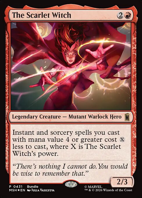 The Scarlet Witch (Foil) - MSH - 431