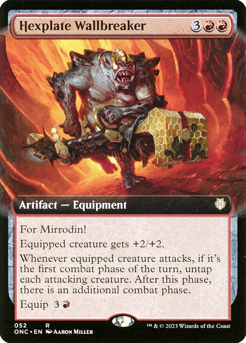 Hexplate Wallbreaker (Extended Art) - ONC - 52