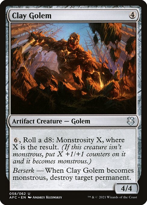 Clay Golem - AFC - 58