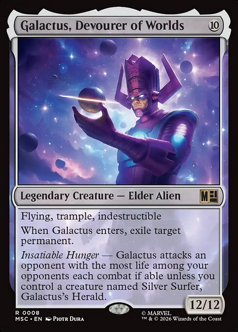Galactus, Devourer of Worlds - MSC - 8