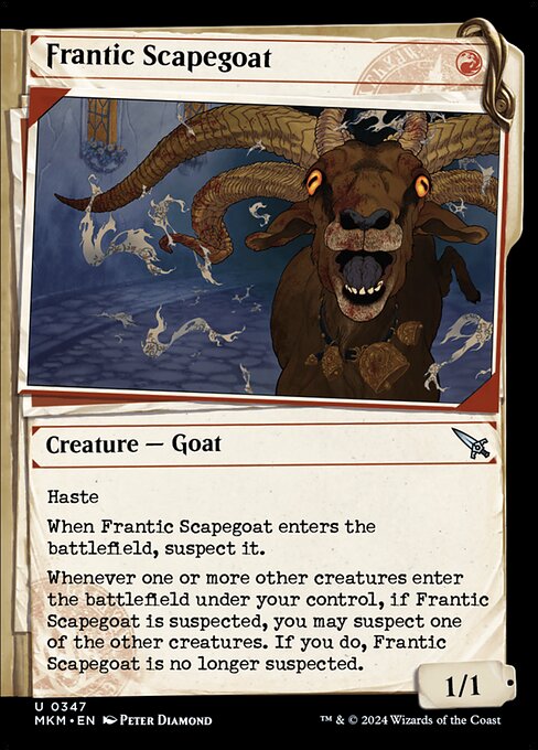Frantic Scapegoat (Showcase) - MKM - 347