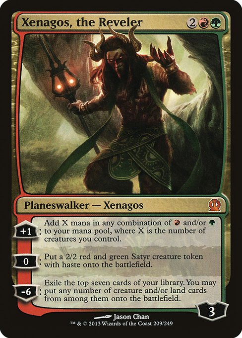 Xenagos, the Reveler - THS - 209