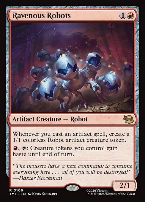 Ravenous Robots (Foil) - TMT - 106