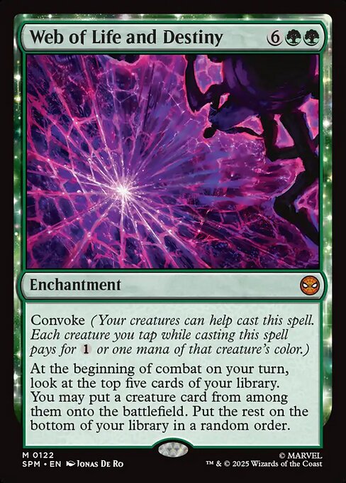 Web of Life and Destiny (Foil) - SPM - 122