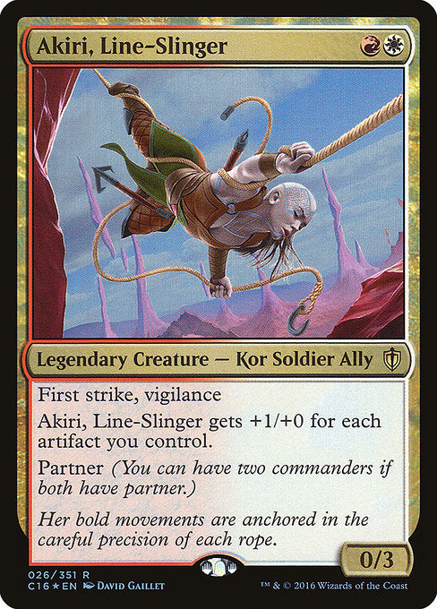 Akiri, Line-Slinger (Foil) - C16 - 26