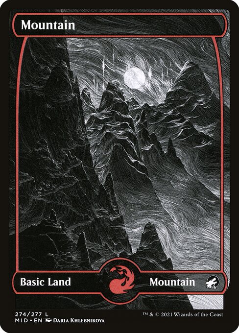 Mountain (274) (Foil) - MID - 274