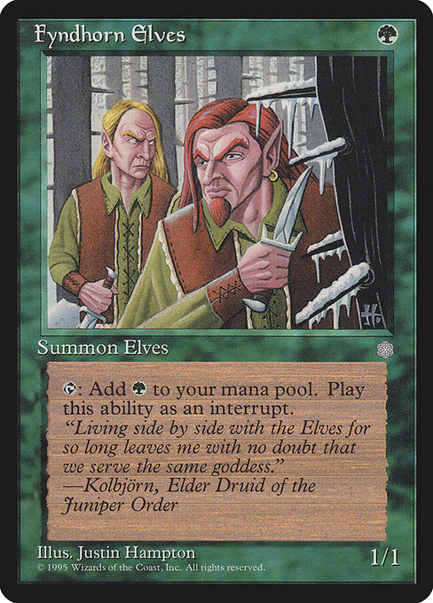 Fyndhorn Elves - ICE - 244