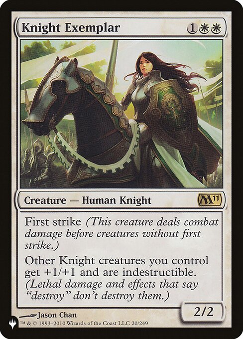 Knight Exemplar (M11) - PLST - M11-20