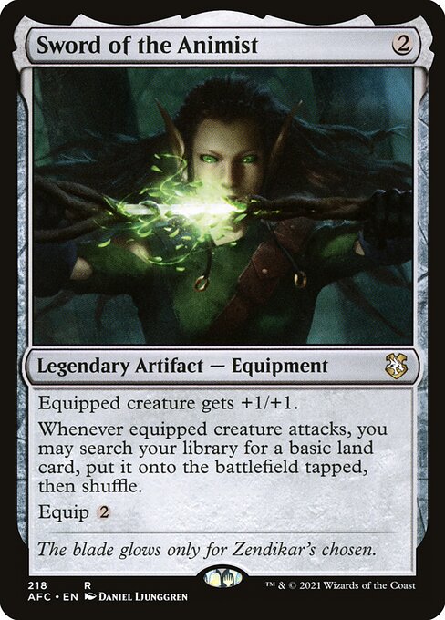 Sword of the Animist - AFC - 218