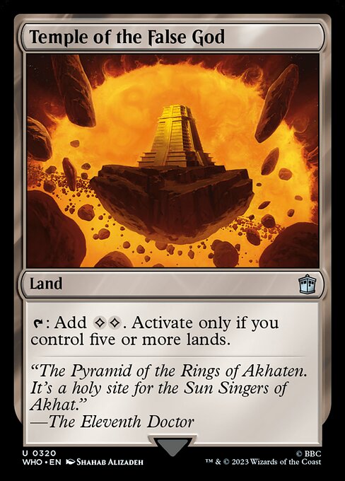 Temple of the False God - WHO - 320