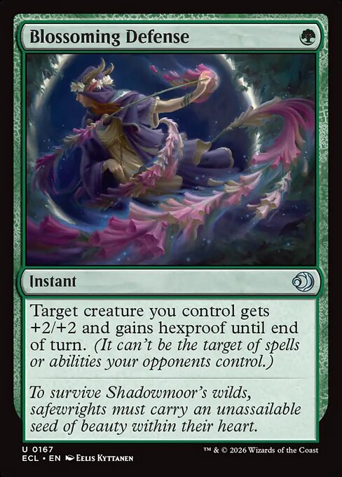 Blossoming Defense (Foil) - ECL - 167